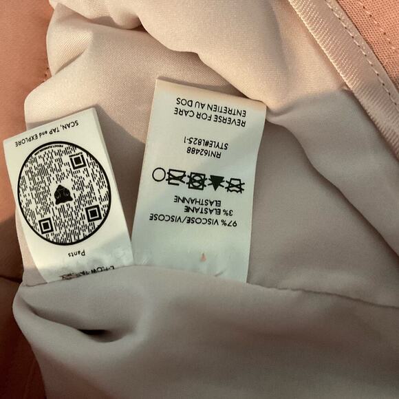 Revolve LITA by Ciara High Waist Wide Leg Trousers Pink Lotus Nwt - Picture 7 of 7